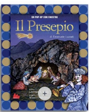 Copertina: Il Presepio, un pop-up con finestre di Emanuele Luzzati